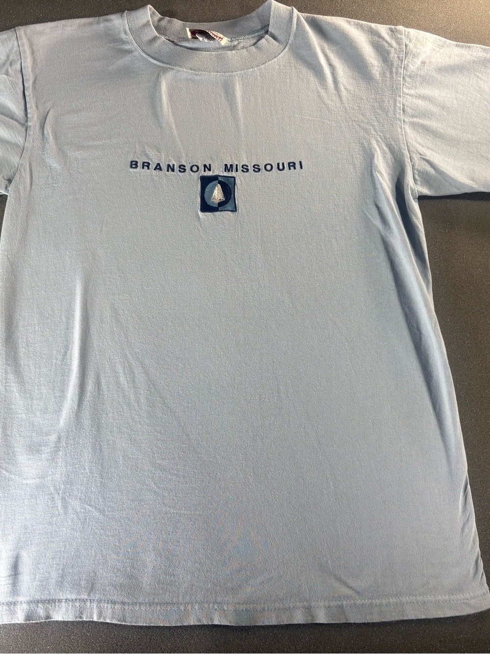 Branson Missouri Light Blue T-Shirt Size M Made In USA